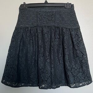 Flirty lace skirt